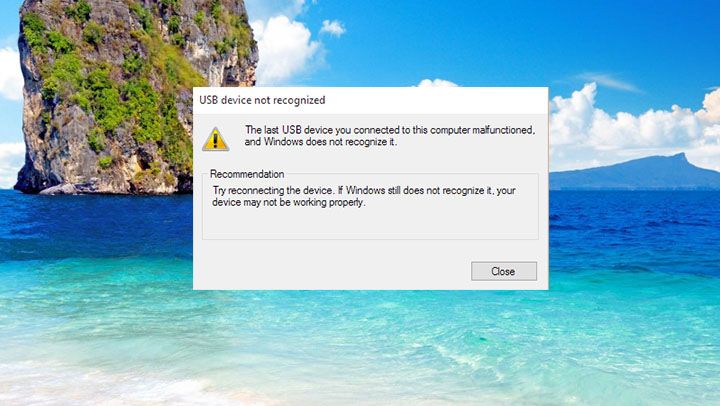 device descriptor failure usb windows 10 fix